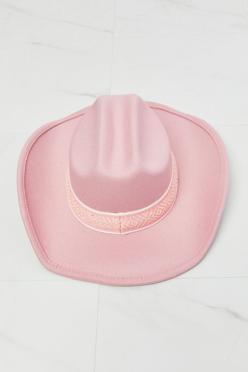 Royalty Rich  Cutie Cowboy Hat in Pink
