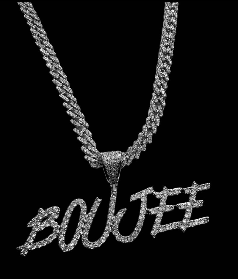 (Royalty Rich inc)Boujee Bling Customized Miami Cuban Link Chain