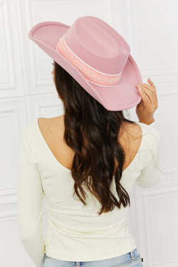 Royalty Rich  Cutie Cowboy Hat in Pink