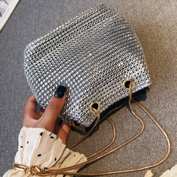 Rhinestone Crossbody Bag