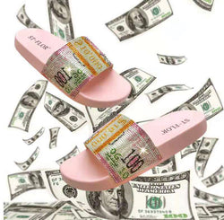 Pink Diamond Boujee Money Slides