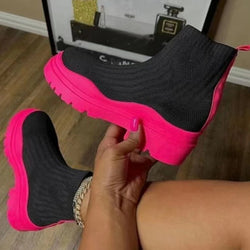 Women’s Fashion Ankle Platform Shoe/Boots