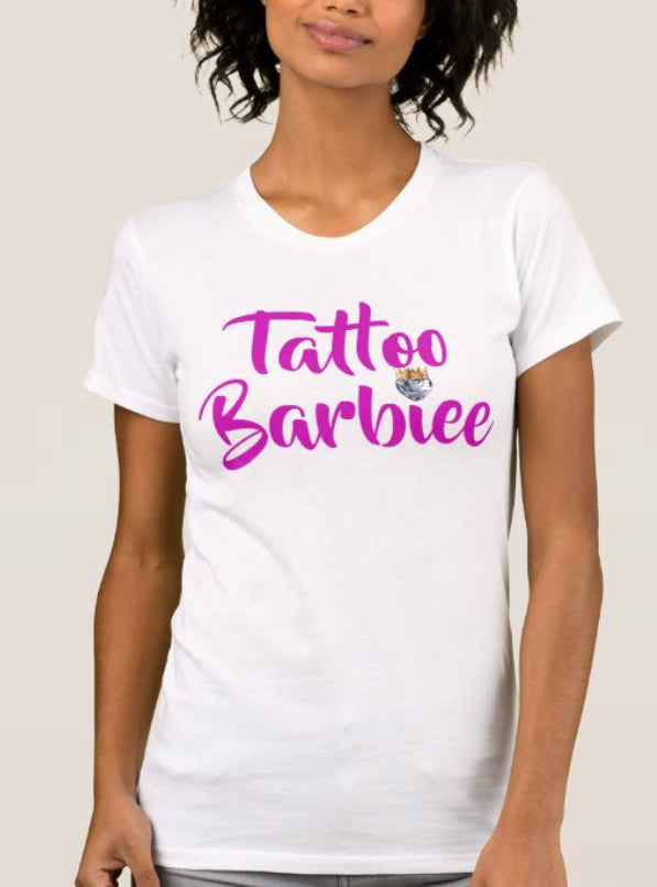 Tattoo Barbiee Tshirts All Sizes