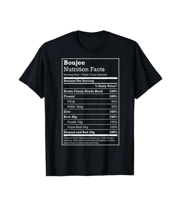 Boujee Facts Tee Tshirt