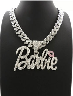 Boujee Barbiee(Royalty Rich)Icy Miami Cuban Link Chain
