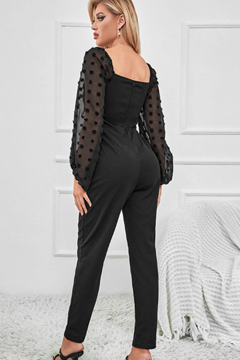 Boujee Beauty  Square Neck Jumpsuit
