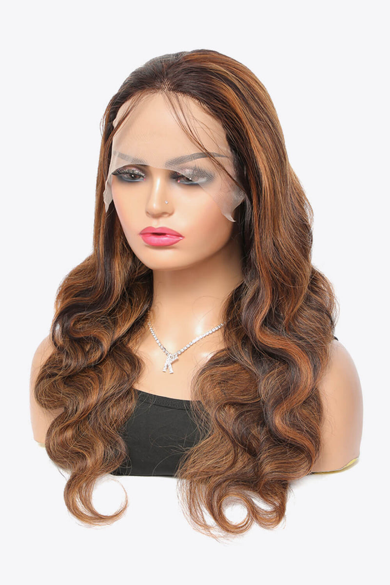 13*4" Long Wave Wigs in Brown 18" Long 150% Density